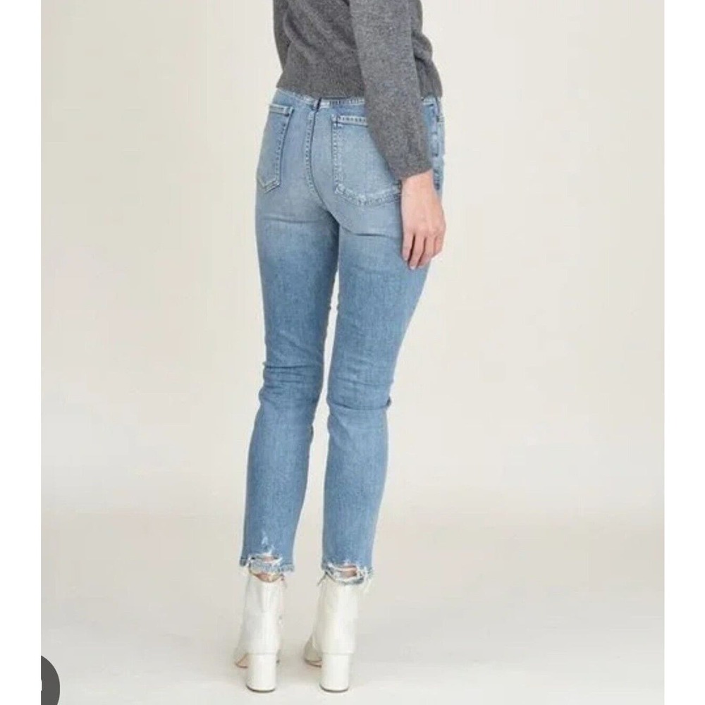 Citizens of Humanity Olivia cropped high-rise slim-leg jeans Size 26